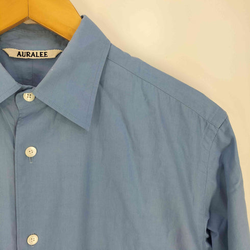 オーラリー AURALEE 23AW  WASHED FINX TWILL ONE-PIECE ウォッシュド フィンクス ツイル ワンピース レディース JPN:0